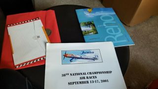 Reno 38th National Championship Air Races Sept 13 - 17 2001 Furias Program On 9/11