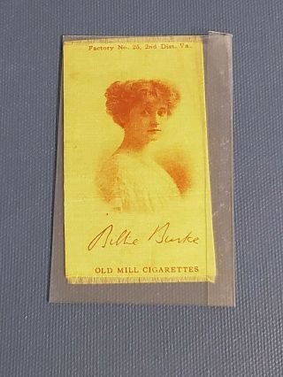 1910 Old Mill Cigarettes Tobacco Silk Billie Burke The Wizard Of Oz Glinda