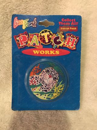 Vintage Lisa Frank Seal Rainbow Collectible Iron On Patch
