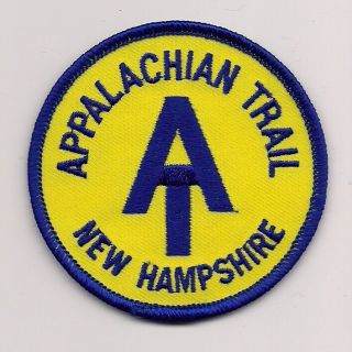 Appalachian Trail Souvenir Patch Hampshire