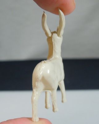 Vintage Christmas Plastic Celluloid Mini Reindeer Figurine 51508 4
