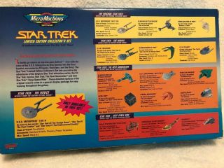 Star Trek Micro Machines LIMITED EDITION Collector ' s Set I RARE NIB 2