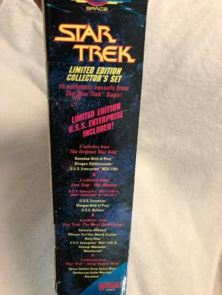 Star Trek Micro Machines LIMITED EDITION Collector ' s Set I RARE NIB 5