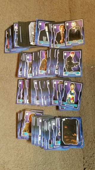 Topps Doctor Who 2015 - 200 Card Blue Parallel Base Set (cards Numbered To 199