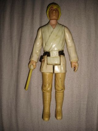 Vintage Star Wars Luke Skywalker Kenner Action Figure 1977 Letter M