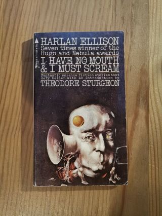I Have No Mouth & I Must Scream Rare Book Harlan Ellison B000vrj1pc