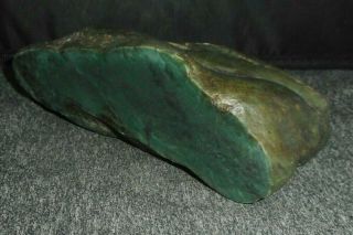 Washington State Java Green Jade Rough,  Translucency 3