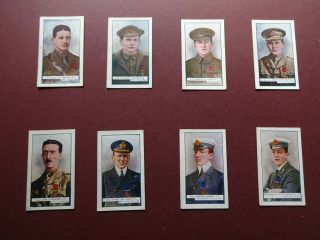 The Great War V.  C Heroes,  8th Series Issued 1918 Gallaher Set 25