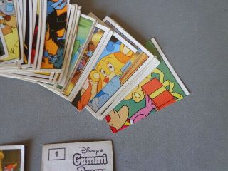 77 x Gummi Bears stickers PANINI 1986 © The Walt Disney Company,  ITALY 5