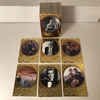 James Bond 007 50th Anniversary Series 2 (2012) Complete Trading Card Set Of 99