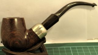 Good Looking/condition Extra Large Smooth Bent " K&p Petersons " 307 Shape Pipe.