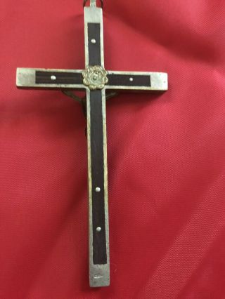 Antique Crucifix with Skull and Crossbones made in Germany 2