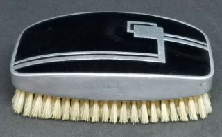 Vintage Wood Hair Brush Pro - Phy - Lac - Tic Sterilized Made In Usa Mens Grooming