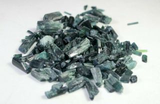 99 Grams Indicolite Blue Tourmaline Rough Crystals From Afg
