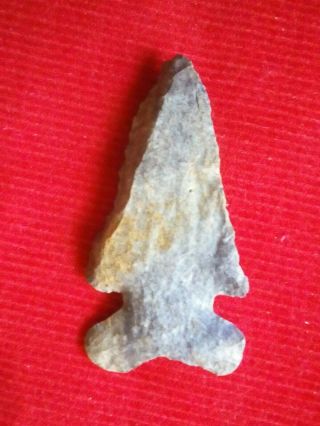 Early Archaic Thebes Knife Arrowhead Indian Artifact Ohio Coshocton Chert -