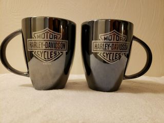 Harley Davidson Coffee Mugs (set Of 2)