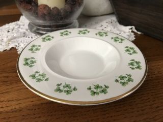 Vintage Arklow Porcelain Shamrocks Dish,  Republic Of Ireland,  Irish Dish