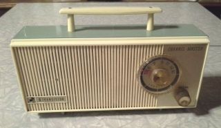 Channel Master 6 Transistor Radio Am Table Model Dc Only