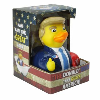 President Trump " Donald Duck " Make America Great Again Rubber Duck