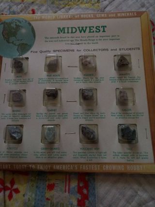 World Library Of Rocks,  Gems And Mineral Midwest