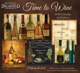 Time To Wine - 2020 Wall Calendar - - Art 25251