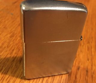 Vintage 1950 - 1957 Zippo Small Lighter - Patent 2517191 Made Usa