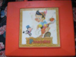 Walt Disney,  Pinocchio - Record - Player - General - Electric