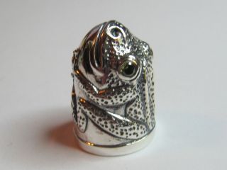 Frog Sterling Silver Thimble - (last Ones)