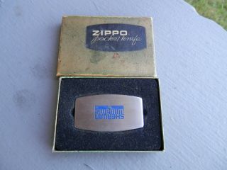 Vintage Zippo Pocket Knife Nail File Sherwin Williams Advertising /box Ex L@@k