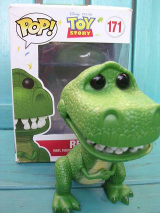 Disney Toy Story Pop Rex Vinyl Figure 171 Pixar 20th Anniversary Funko Dinosaur