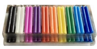 Colored Chime Spell Candles (40 Candles) For All Your Spell Crafting Wicca Pagan
