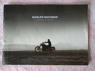 Harley - Davidson 105th Anniversary Motorcycle Mini Sales Brochure