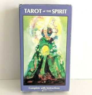 1992 1st Edition Tarot Of The Spirit 78 Cards Complete Joyce Pamela Eakins