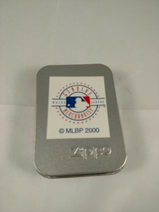 No Lighter 2000 Mlb Zippo Tin 174 Chicago Cubs Tin