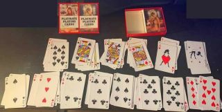 Playboy Playmate Playing Cards Double Deck 1972 & 1973 - Very Good Condi 3
