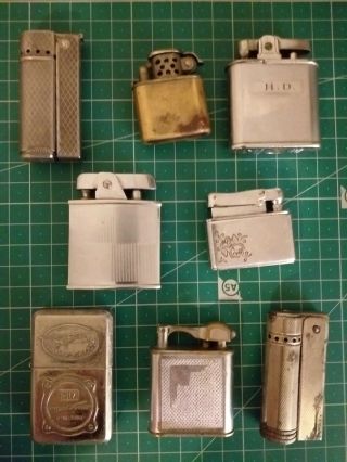 Vintage And Antique Cigarette Lighters Joblot 3