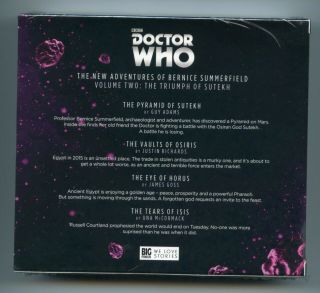 Big Finish ADV BERNICE SUMMERFIELD Vol.  2 - 5 - CD set - 7th Doctor Who & Ace 2
