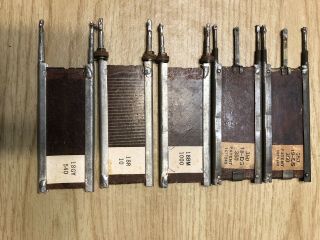 5 Early Western Electric Wire Wound Precision Resistors Amplifier Build