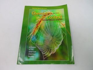 Chemistry In Context 6th Edition,  Paper Back Book,  2008
