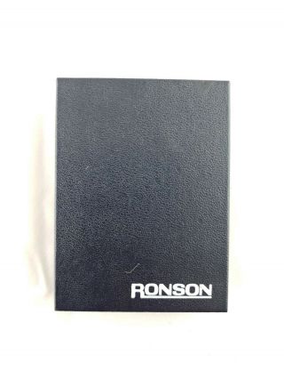 Ronson Electronic Butane Lighter - Vintage 4