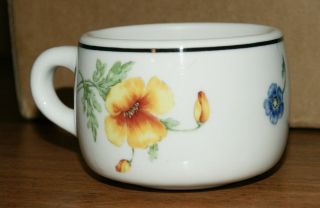 Southern Pacific (sp) Coffee Cup Prairie Mountain Flower Design