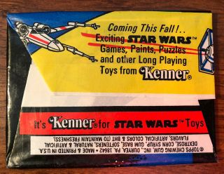 TOPPS HALLOWEEN 4 WAX PACKS NM 1977 STAR WARS WACKY PACKAGES ? ASSORTED 7