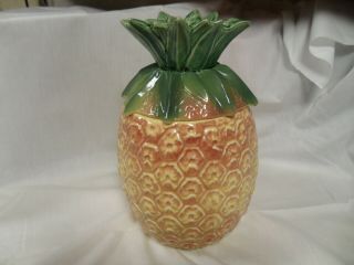 Vintage Mccoy Pineapple Cookie Jar Usa Cj10