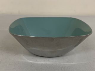 Catherineholm Blue/Green 5” Bowl Enamel on Stainless Steel Norway Catherine Holm 5