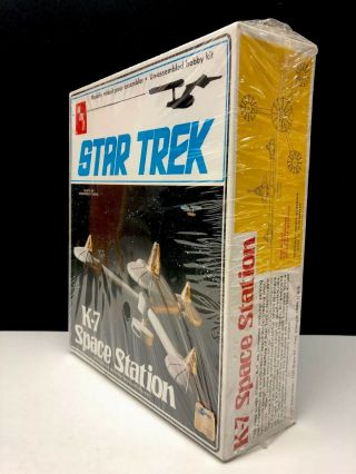 Vintage MIB Factory Star Trek K - 7 Space Station 1976 Model Kit 2