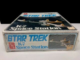 Vintage MIB Factory Star Trek K - 7 Space Station 1976 Model Kit 5