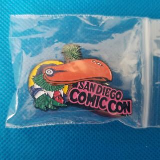 Sdcc 2019 Exclusive Toucan Logo Enamel Pin - San Diego Comic Con