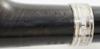Vintage - Vauen - White Dot - Billiard 286 - Black - Acrylic Tapered - 9mm - 5