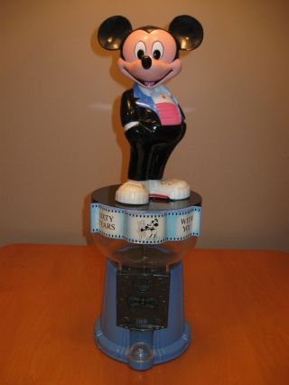 Disney Mickey Mouse 60th Anniversary Gumball Machine (1988)