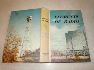 Elements Of Radio By Marcus And Marcus.  Fourth Edition.  Hc 1959